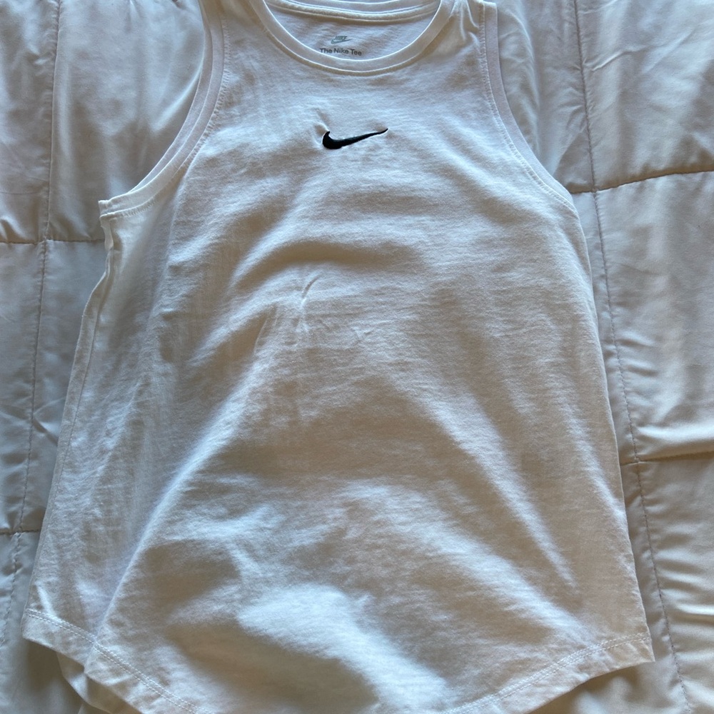 Nike Kids White Tank Top
